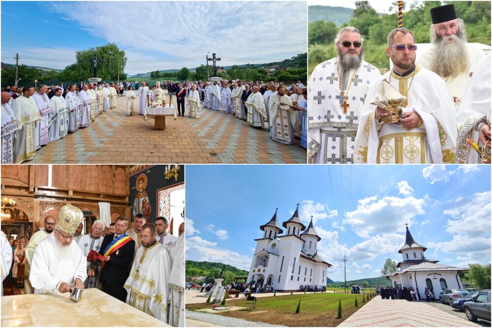 Biserica „Sfânta Treime” din Nușeni, sfințită de Mitropolitul Clujului