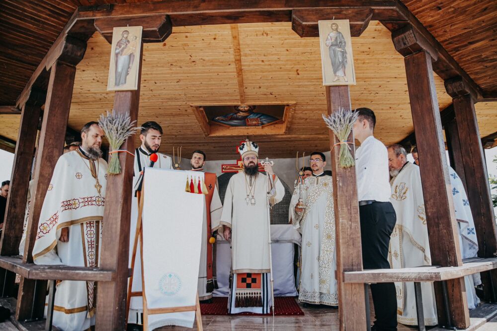 Hramul Mănăstirii Pantocrator din Beclean, închinată Sfântului Paisie Aghioritul