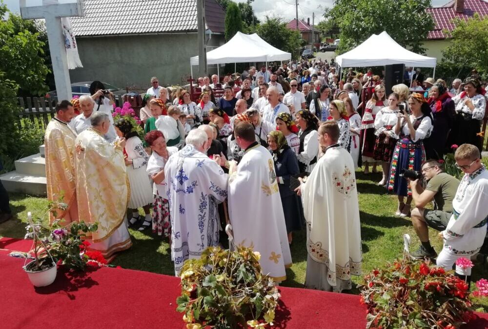 Binecuvântarea lucrărilor efectuate la Biserica „Sfântul Mare Mucenic Dimitrie” din Lăpușești