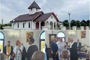 Sfințirea capelei mortuare din Șieu-Odorhei