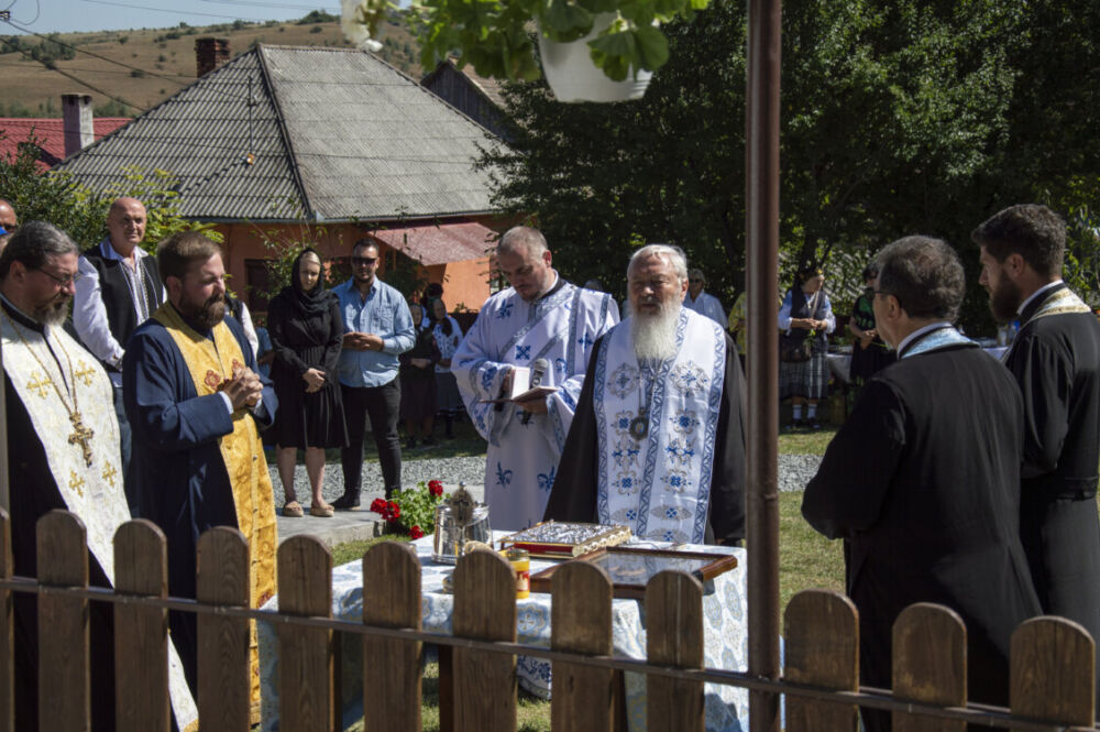 Binecuvântarea lucrărilor efectuate la casa parohială din Păniceni