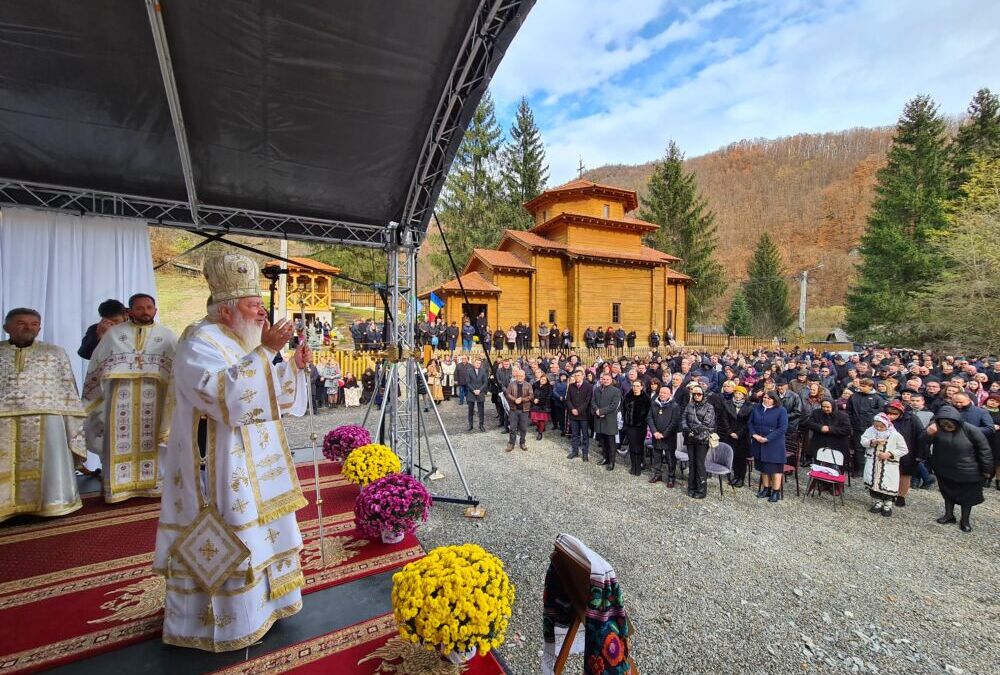 Sfințirea Bisericii „Sf. Ier. Grigorie Teologul” din filia Muntele Săcelului – Moara de Pădure – Frăsinet