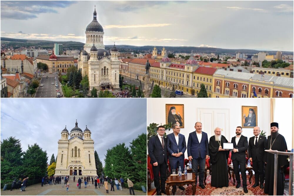 Semnarea și prezentarea proiectului „Reabilitare, restaurare și introducere în circuitul turistic a Catedralei Mitropolitane din Cluj, SMIS 302121” | Comunicat de presă