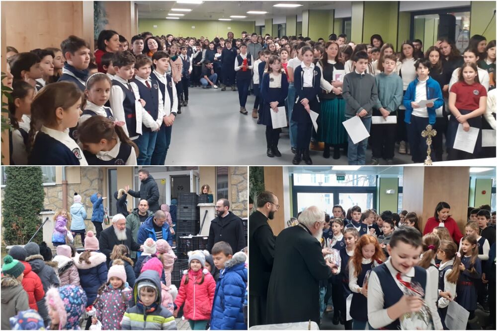 Binecuvântare arhierească și daruri pentru elevii de la Colegiul Ortodox „Mitropolitul Nicolae Colan” din Cluj-Napoca