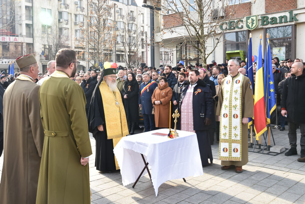 165 de ani de la Unirea Principatelor Române (Mica Unire) | Ceremonie religioasă și militară la Cluj-Napoca