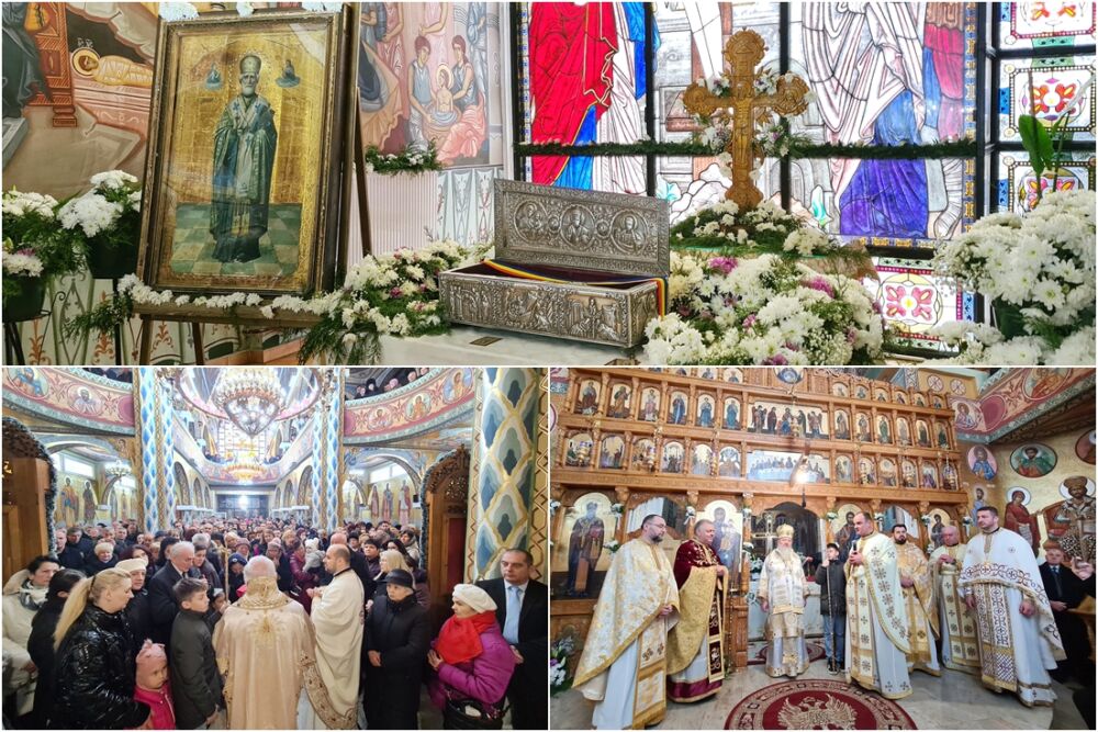 Slujire arhierească la Biserica „Sf. Ap. Toma” din Mărăști | Mâna dreaptă a Sfântului Ierarh Nicolae și icoana făcătoare de minuni, aduse pentru prima dată la Cluj-Napoca