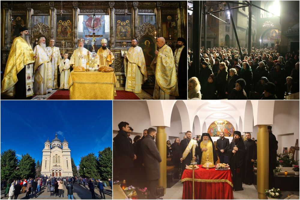 Episcopul Nicolae Ivan, Mitropolitul Bartolomeu Anania și Prof. Dr. Nicolae Miu, pomeniți la Catedrala Mitropolitană din Cluj-Napoca