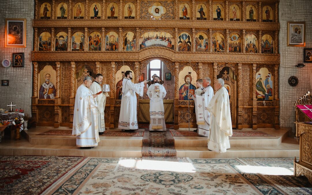 Binecuvântare arhierească în Parohia Ortodoxă Luncani