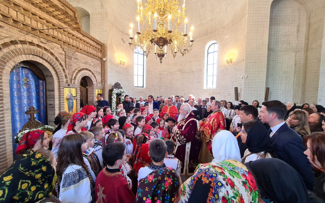 Hramul Bisericii „Sf. M. Mc. Gheorghe” din Sângeorz-Băi