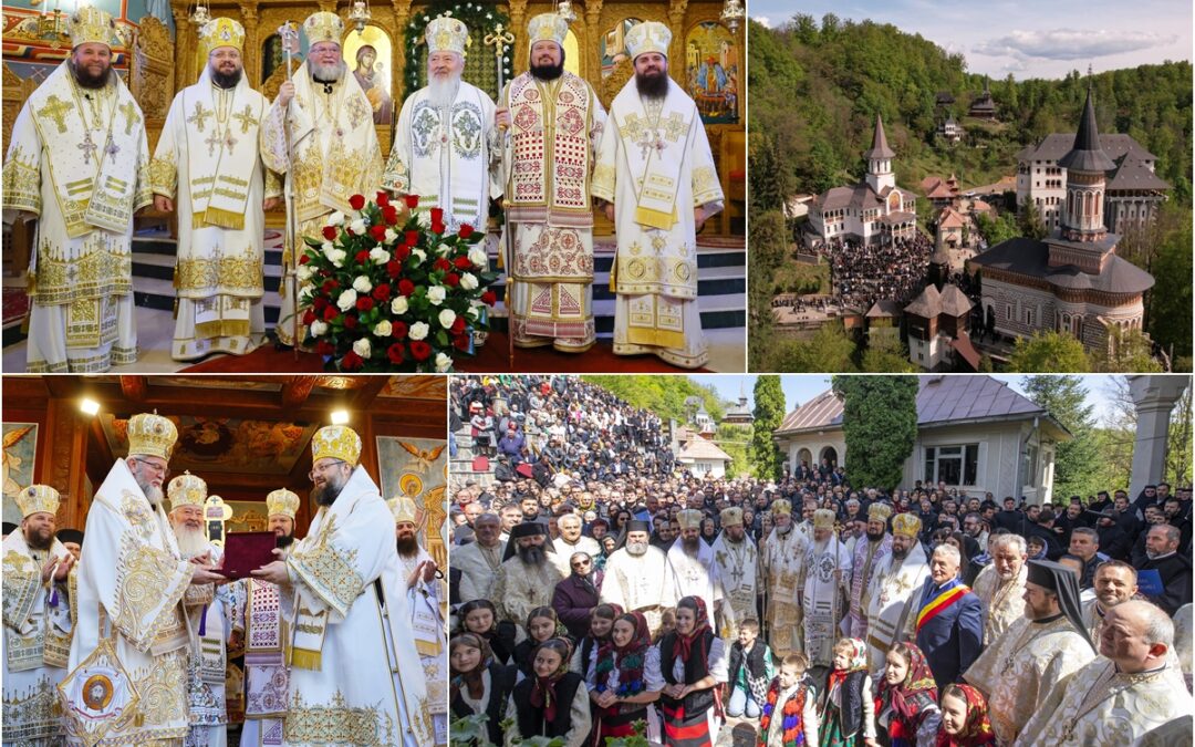 Slujire arhierească la Mănăstirea Rohia | PS Iustin a aniversat 30 de ani de arhierie
