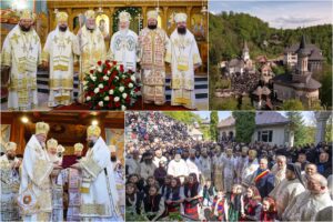 Slujire arhierească la Mănăstirea Rohia | PS Iustin a aniversat 30 de ani de arhierie