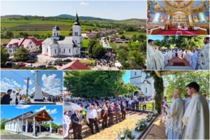 Binecuvântarea lucrărilor efectuate la Biserica Ortodoxă din Buduș, sfințirea Monumentului Eroilor și a Capelei Mortuare din localitate