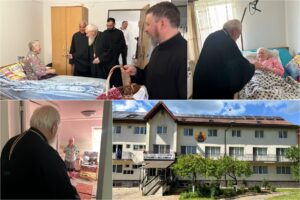 În Sâmbăta Mare, Mitropolitul Andrei i-a vizitat pe vârstnicii din Centrul de Îngrijire şi Asistenţă pentru Persoane Vârstnice „Acoperământul Maicii Domnului” din Turda
