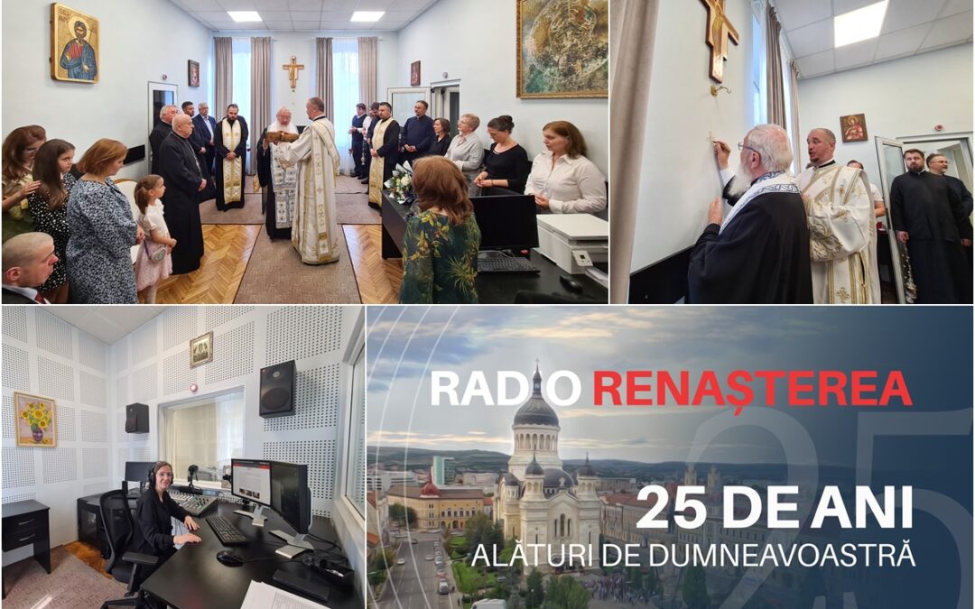 Părintele Mitropolit Andrei a binecuvântat sediul Radio Renașterea