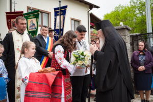 Sfințirea noii case parohiale din Figa