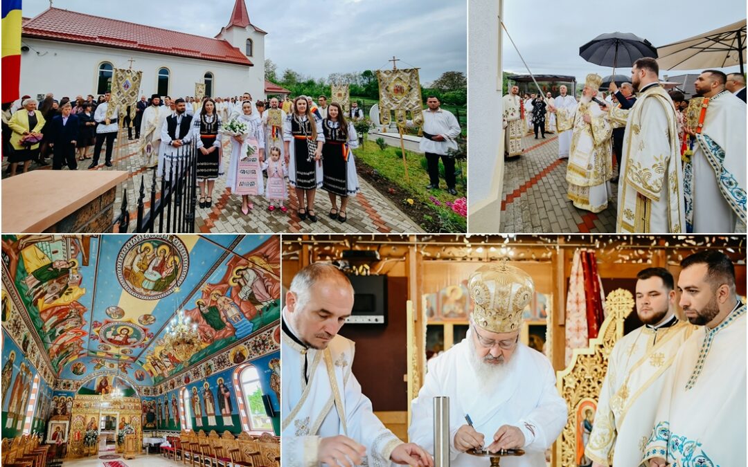 Resfințirea Bisericii „Sfinții Arhangheli Mihail și Gavriil” din Ghirișu Român