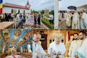 Resfințirea Bisericii „Sfinții Arhangheli Mihail și Gavriil” din Ghirișu Român