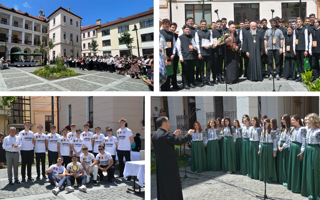 Festivitate de final de an la Colegiul Ortodox „Mitropolitul Nicolae Colan” din Cluj-Napoca: Elevii au fost felicitați pentru rezultatele obținute, iar Mitropolitul Andrei le-a transmis un îndemn duhovnicesc