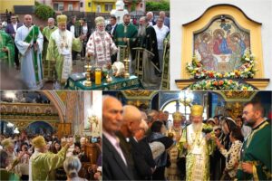 Resfințirea Bisericii „Sfânta Treime” din Alba Iulia (Parohia Maieri I), unde Mitropolitul Andrei a fost paroh timp de 5 ani