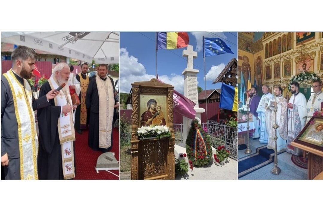 Sfințirea Monumentului Eroilor din Sâmboieni