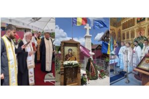Sfințirea Monumentului Eroilor din Sâmboieni